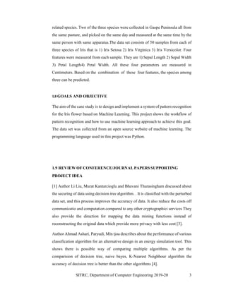 Genetic Algorithm for optimization on IRIS Dataset REPORT pdf | PDF ...