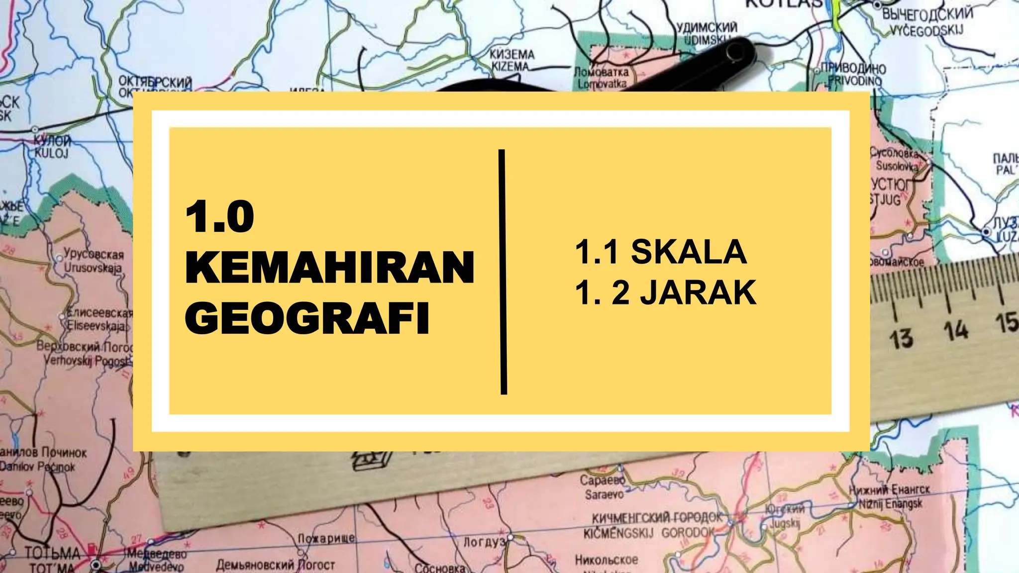 G2 Bab 1 Skala Dan Jarak Geografi Tingkatan 2 Kssm 2024 Pptx