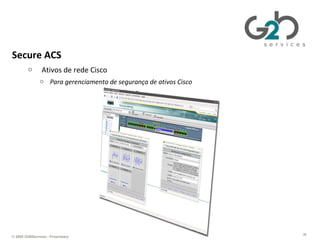 Secure ACS Ativos de rede Cisco Para gerenciamento de segurança de ativos Cisco Cisco Software 