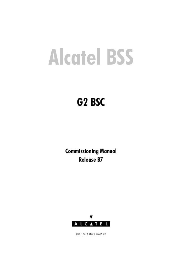 G2 Bsc Commissioning Manual Release B7 2