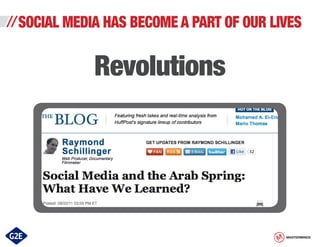// SOCIAL MEDIA HAS BECOME A PART OF OUR LIVES

Revolutions

MASTERMINDS

 