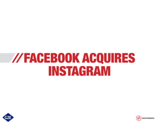 / FACEBOOK ACQUIRES
/

INSTAGRAM

MASTERMINDS

 