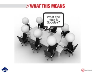 WHAT THIS MEANS

MASTERMINDS

 