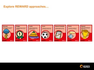 Explore REWARD approaches…
 