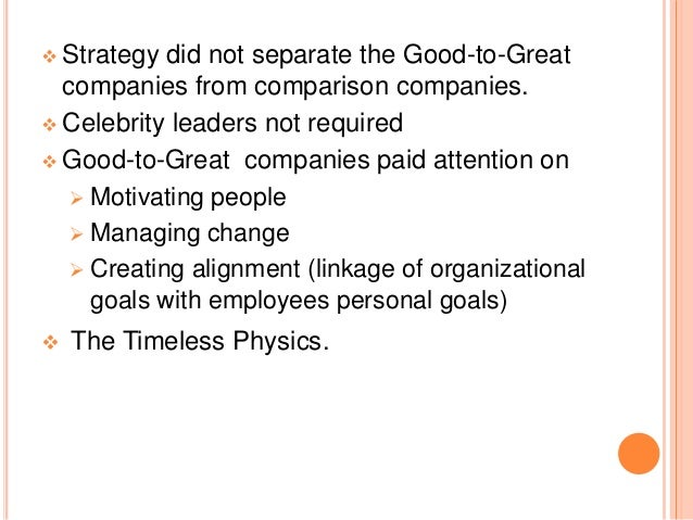 critique on good to great Long time readers may have noticed that i have never reviewed one of the most popular business books of all time – good to great call me a. critique on good to great Long time readers may have noticed that i have never reviewed one of the most popular business books of all time – good to great call me a.