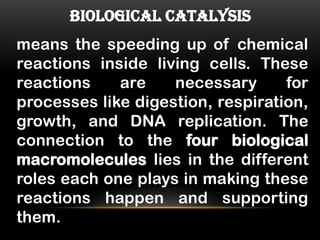 Comprehensive Overview of Biological Molecules and Their Functions in ...