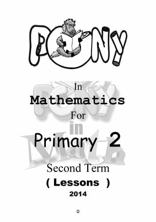 G2 t2 lessons (Pony in Maths) 
