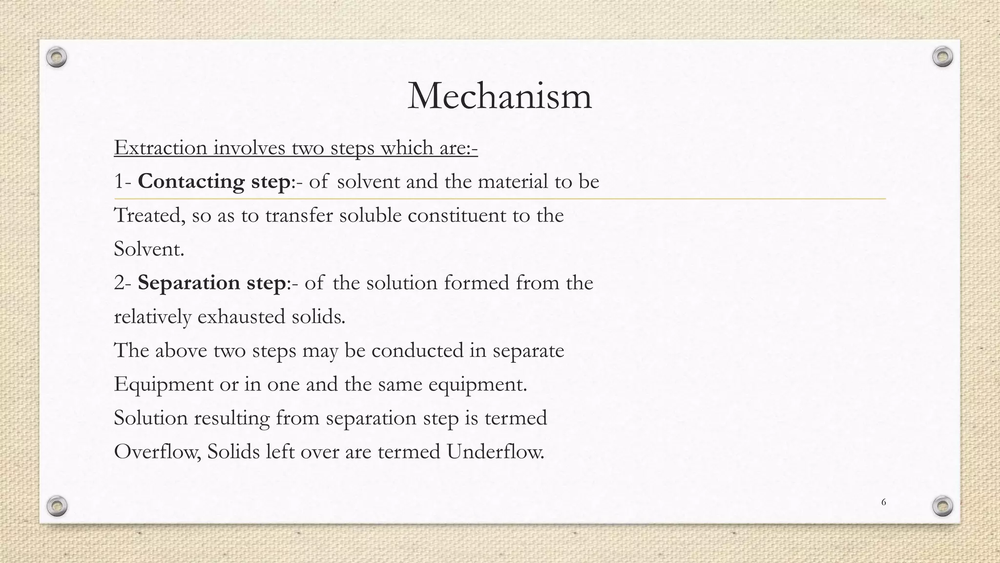 Solid liquid extraction | PPTX