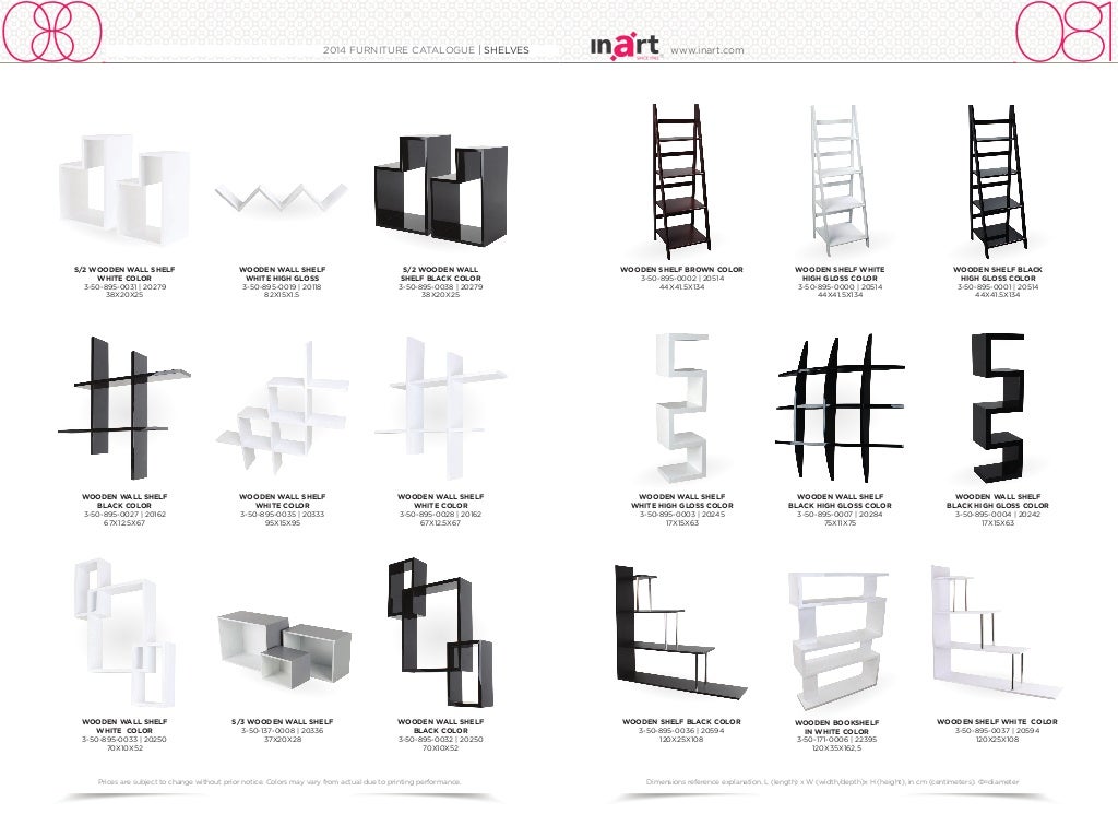 inart Furniture Catalogue 2014