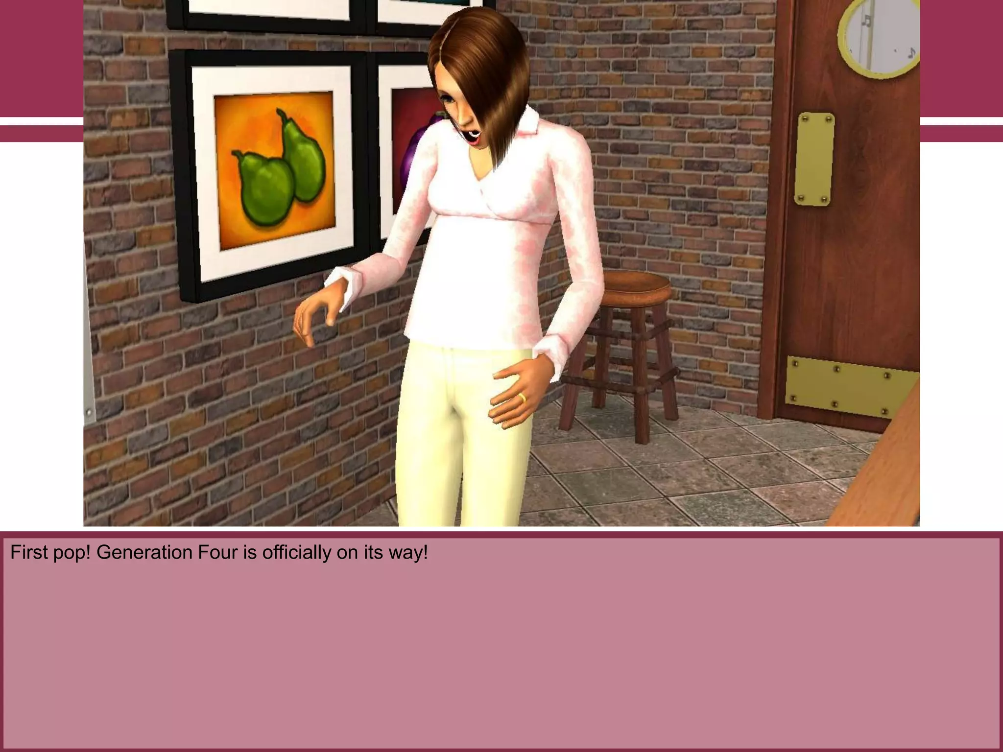 First pop! Generation Four is officially on its way!
 