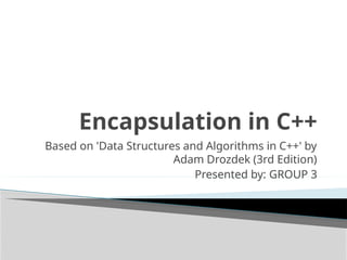 g3-encapsulation.pptxgggggghyhftyhfyyghgh | PPTX