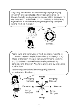 Kinalalagyan ng mga Lalawigan sa Rehiyon Batay sa Direksiyon | PDF