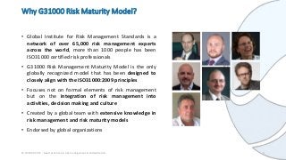 G31000 Risk Maturity Model