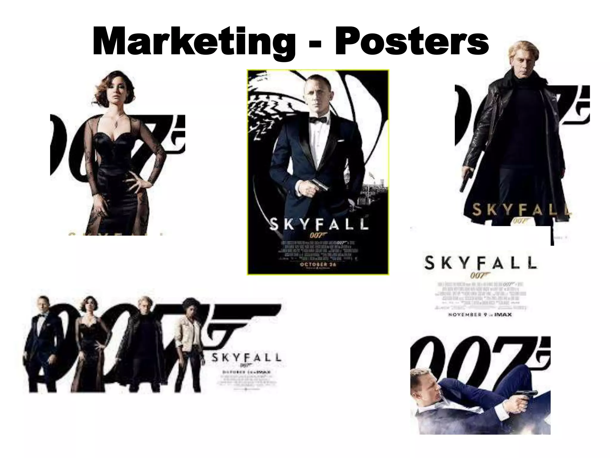 • .
Marketing - Posters
 
