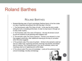 Roland Barthes
 