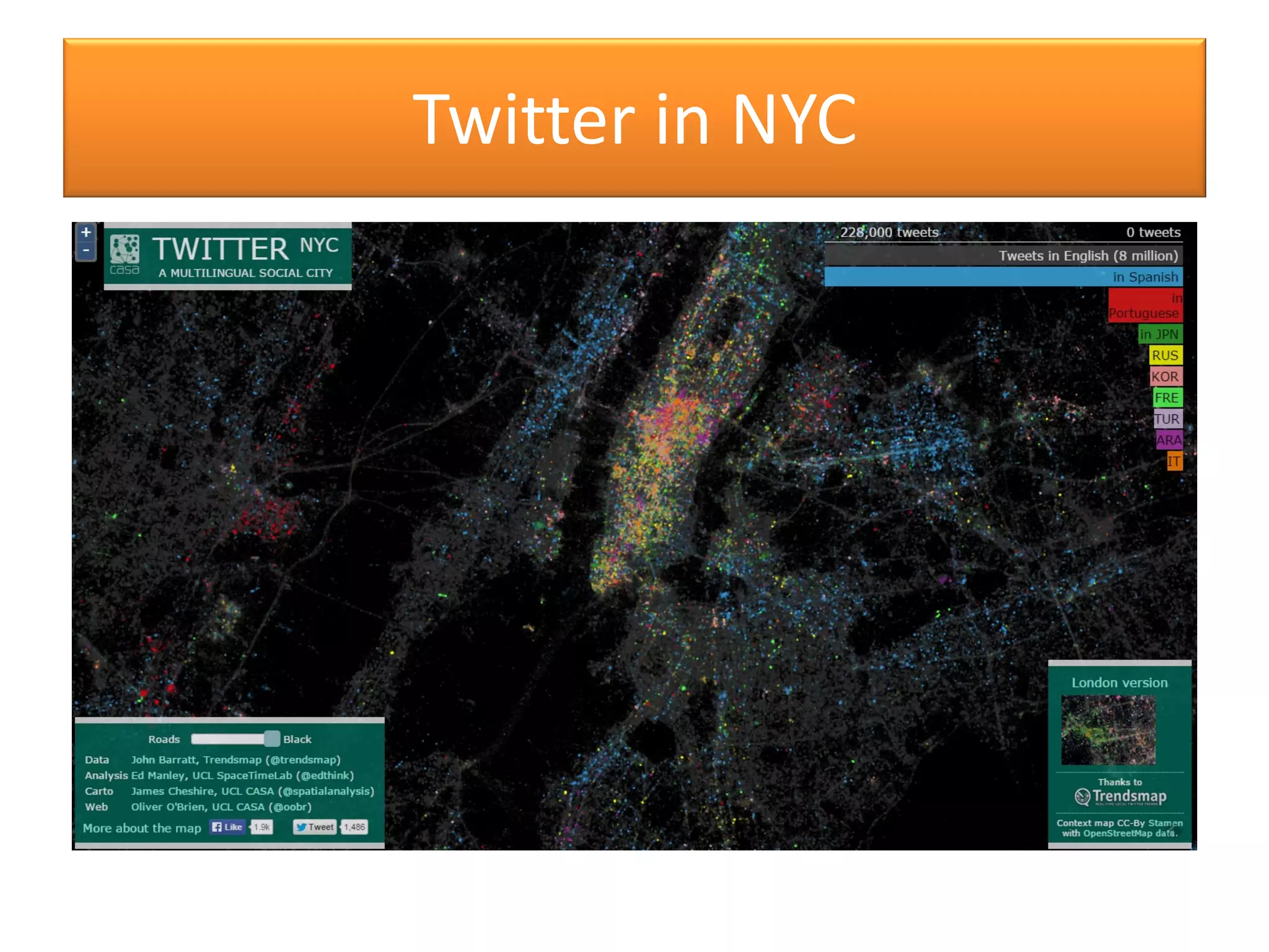 Twitter in NYC
 