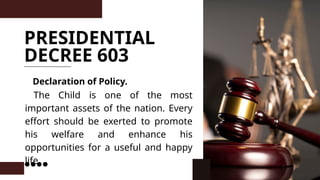 Comprehensive Overview of Philippine Child Welfare and Disability Laws ...