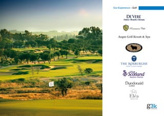 Our Experience - Golf
 