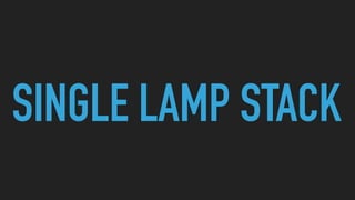 SINGLE LAMP STACK
 