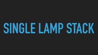 SINGLE LAMP STACK
 
