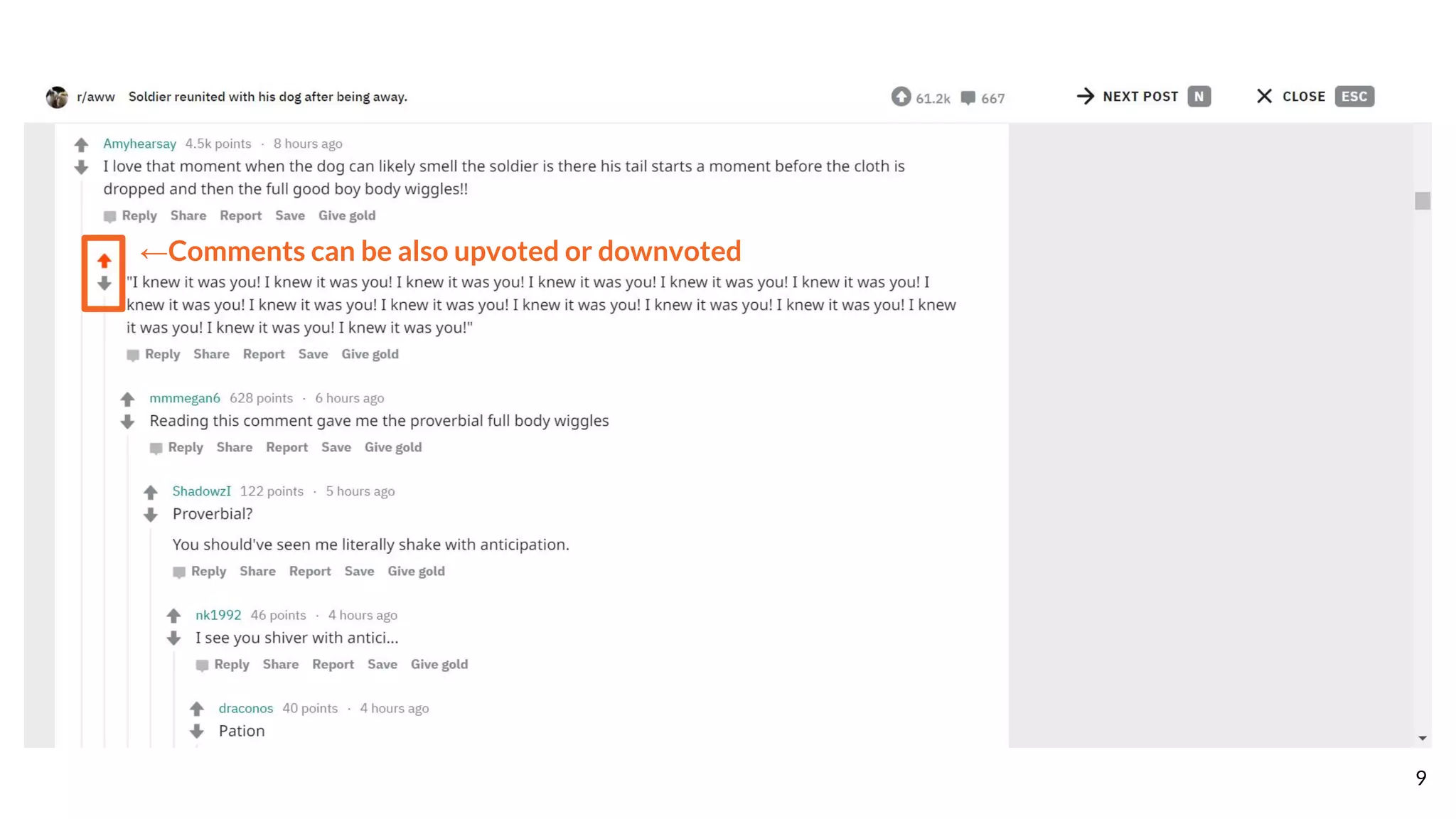 ←Comments can be also upvoted or downvoted
9
 