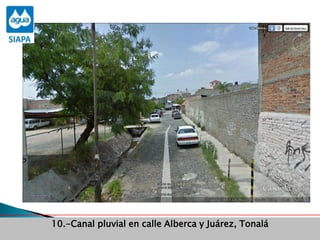 Avance de programas10.-Canal pluvial en calle Alberca y Juárez, Tonalá
 