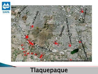 21
1
2
3
4
11
10
12
13
14
15
1
9
8
19
20
Tlaquepaque
5
6
7
16
17
18
22
23
24 25
26
27
28
2930
31
32
 