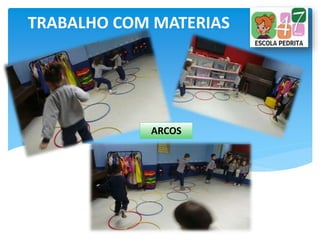 TRABALHO COM MATERIAS
ARCOS
 