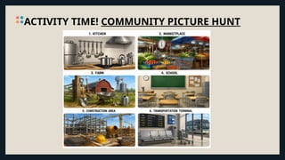 ACTIVITY TIME! COMMUNITY PICTURE HUNT
 
