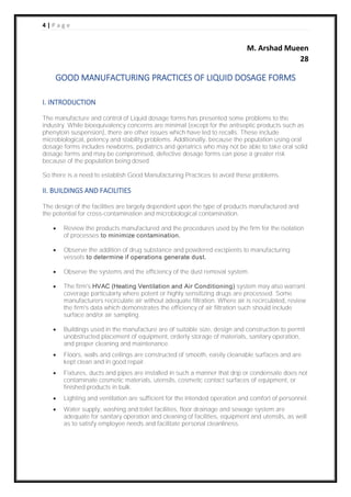 Limited Scripted Testing Gmp Examples GMPs and quality control tests of liquid dosage forms | PDF