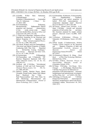 Characterization and DC Conductivity of Novel CuO doped Polyvinyl ...