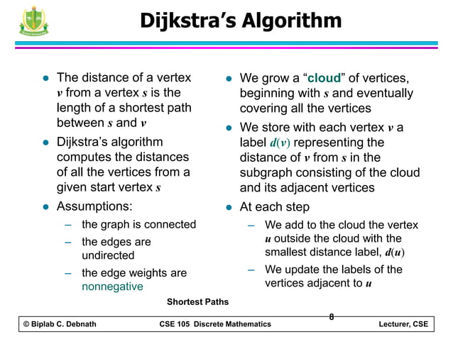 Graph theory discrete mathmatics | PDF