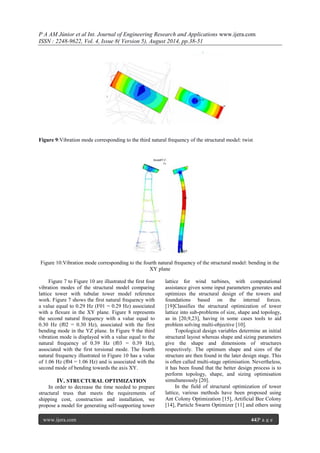 Design of Lattice Wind Turbine Towers With Structural Optimization | PDF
