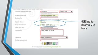 4)Elige tu 
idioma y la 
hora 
 