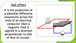 Hall effect Experiment | PPTX