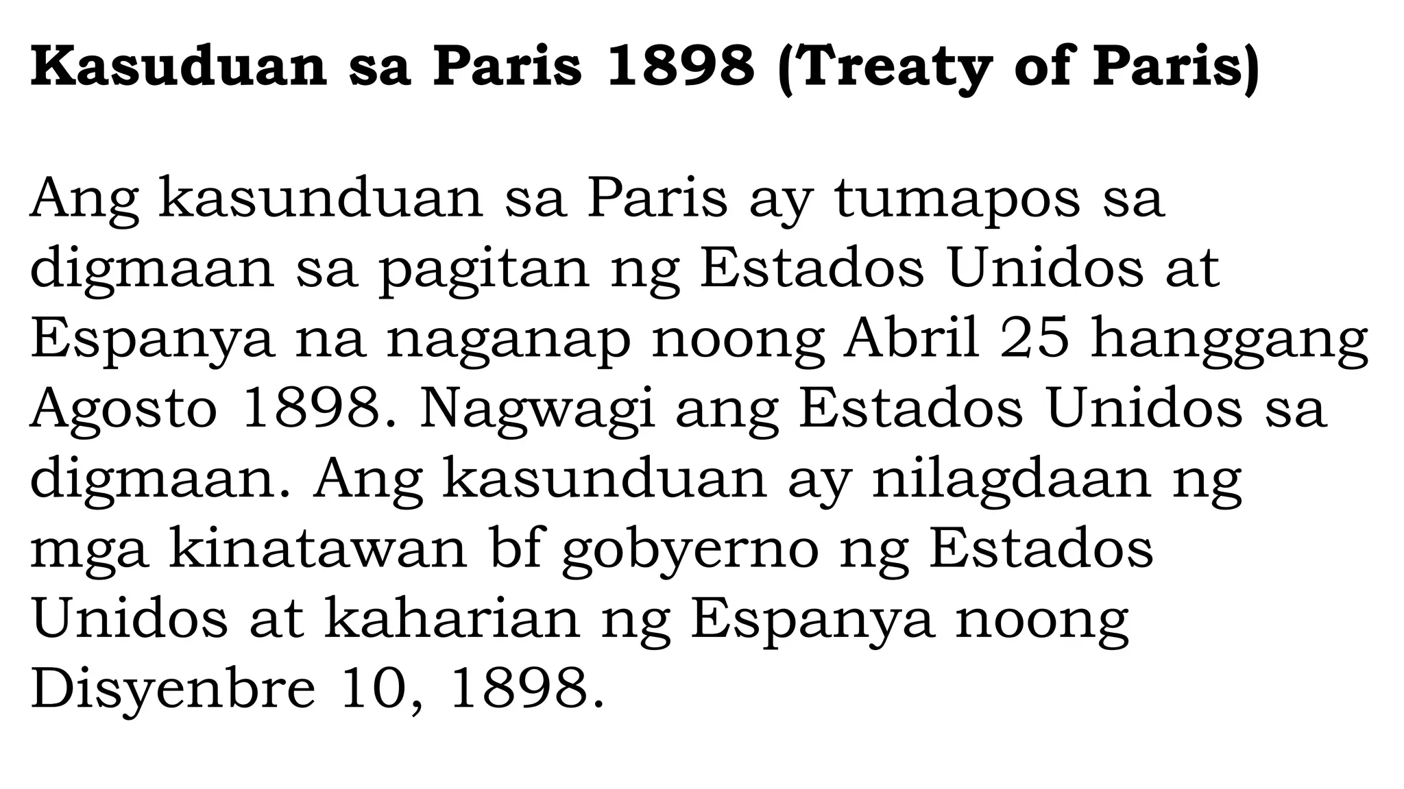 TREATY OF PARIS AT KASUNDUAN sa Washington.pptx