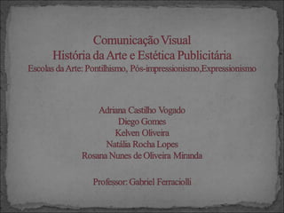 Apresentação de História da Arte - G4 - Pontilhismo, Pós-Impressionismo e Expressionismo