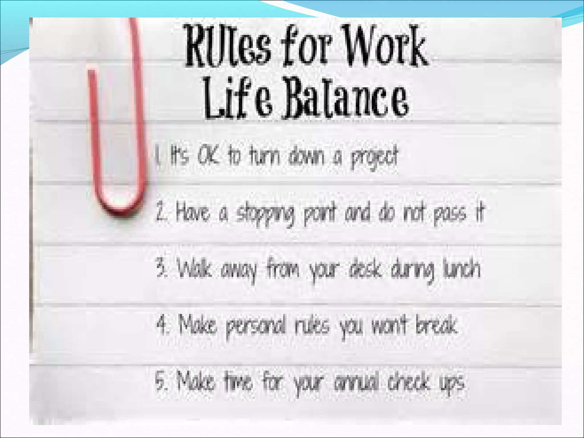 work life balance | PPT | Career Advice | Careers