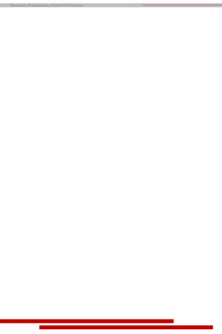 Planeación, Programación y Control De Proyectos
 