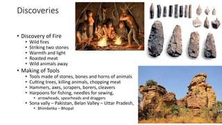 Grade 5 Social studies chapter 2 Stone age | PPTX