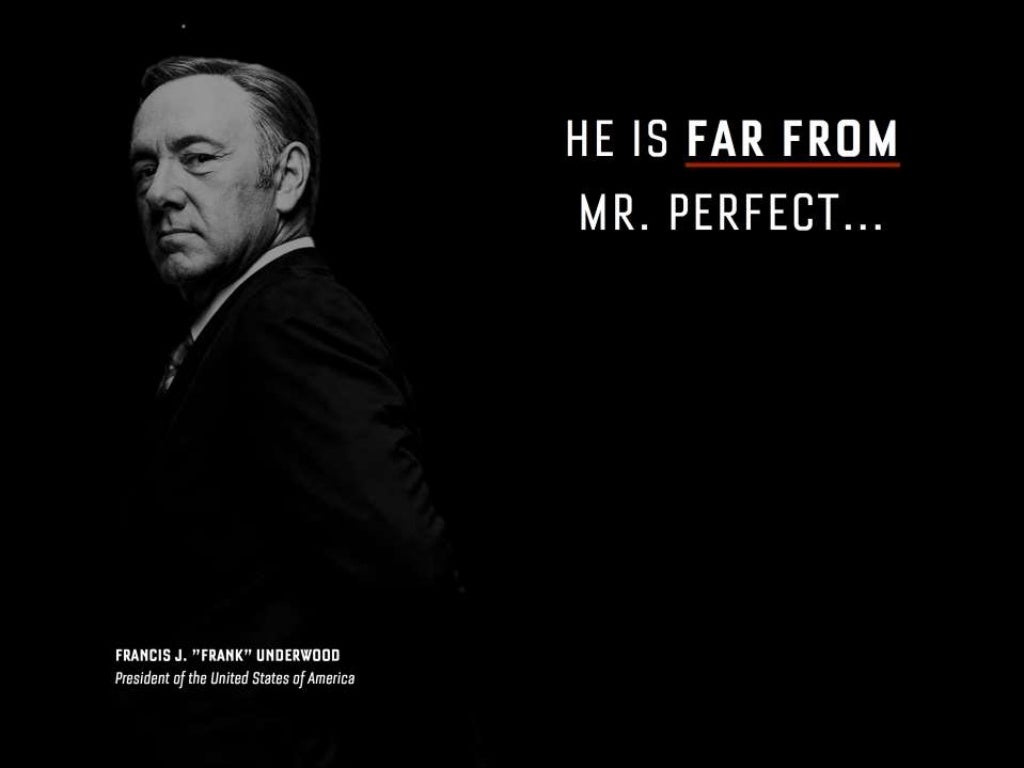 Presentation lessons from House of Cards