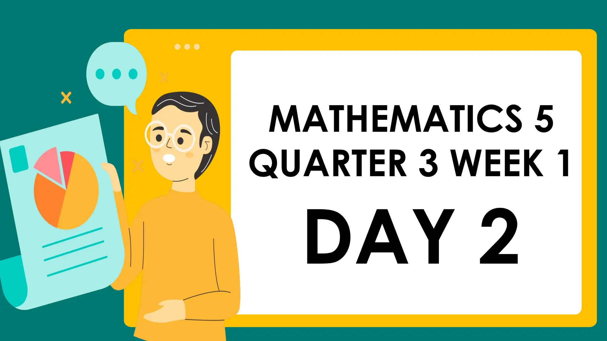 DAY 2
MATHEMATICS 5
QUARTER 3 WEEK 1
 