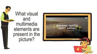English 5 Visual and Multimedia Elements | PPTX