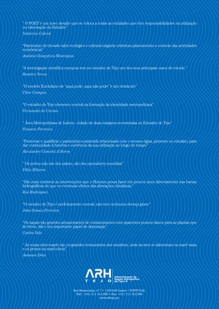 O Plano de Ordenamento do Estuário do Tejo 