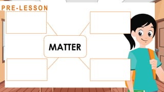 MATTER
@
R E V I E W
R E V I E W
@
@
P R E - L E S S O N
 