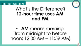 Understanding and Converting 12-Hour and 24-Hour Time Formats in Grade ...
