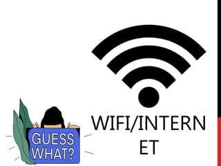 WIFI/INTERN
ET
 