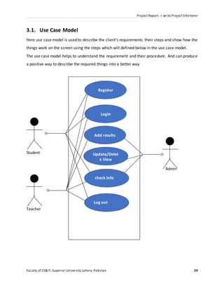 Final Project Report of College Management System | DOCX