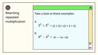 Exponential Notation (Standard, Expanded Form) | PPTX