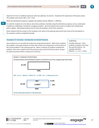 G6 m2-b-lesson 10-t | PDF